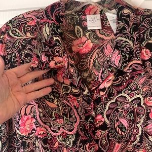 Liz, Claiborne/Emma James, Sheer Blouse, Sz 10